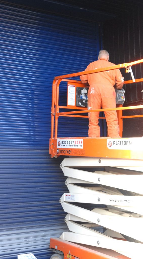 Roller Shutter Painting