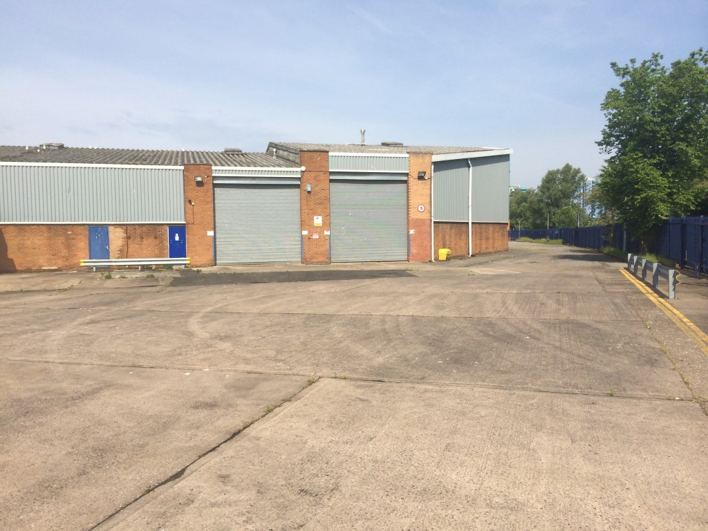 Industrial Unit Exterior Before Renovation1