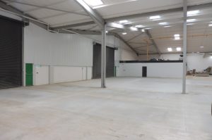 Industrial Unit Roller Shutters After Refurbishment 1