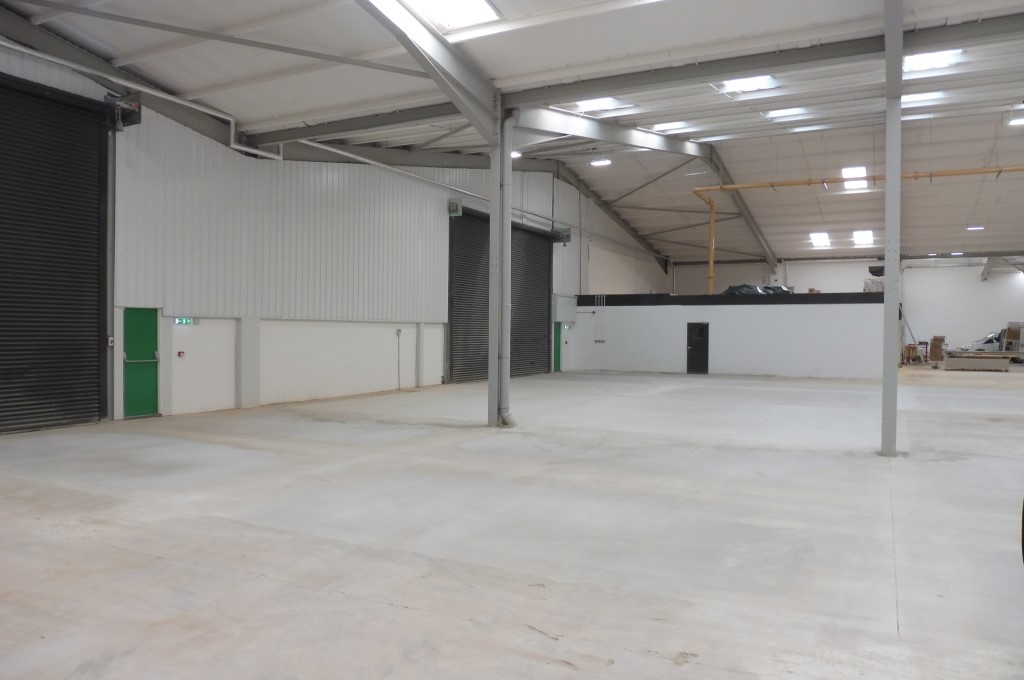 Industrial Unit Roller Shutters After Refurbishment 1